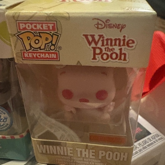 FUNKO KEY CHAINS SET OF 2 ,Winnie the Pooh and eeyore NIB - Picture 3 of 5